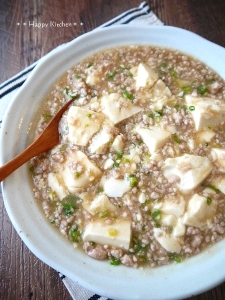 夏バテ予防・解消に！麻婆豆腐風ピリ辛挽き肉豆腐炒め