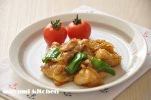 鶏肉のストックおかず『鶏と野菜のカレー炒め』