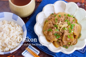 帰って10分！彼のご飯がすすむ味しみ煮物♪「大根とツナのサッと煮」