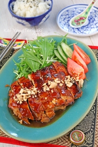 漬け込み時間ゼロ♪タイ料理ガイヤーン風照り焼きチキン♪