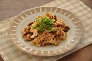 梅みそ味で食欲増進☆豚肉と野菜のみそ炒め