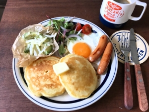 「ずっとあなたが好きだった」と、ホットケーキで朝ごはん