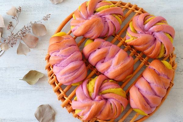 紫芋スイートポテトパン