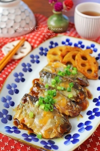 子供も喜ぶ魚料理♪さんまとレンコンのカレーチーズ照り焼き！