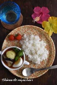 ツナ缶でスープカレー風