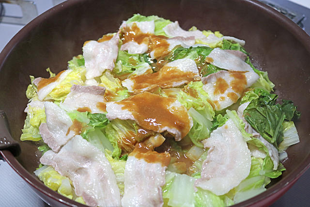 みそだれ豚バラ白菜