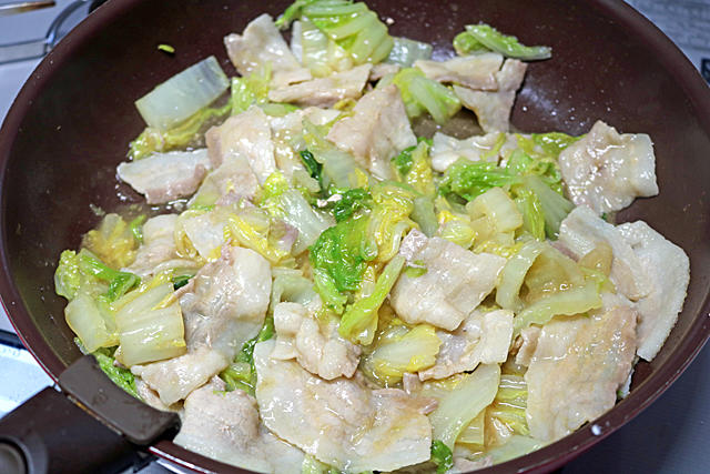 みそだれ豚バラ白菜