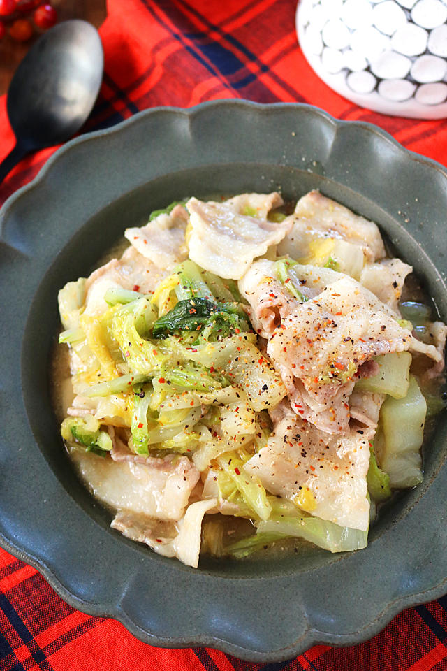 みそだれ豚バラ白菜