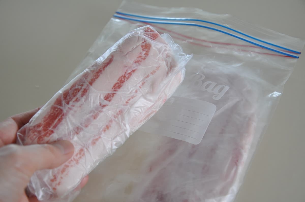 豚バラ肉(薄切り)の保存ポイント