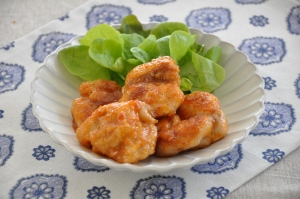 わが家の人気おかず♡ケチャップ照りチキン