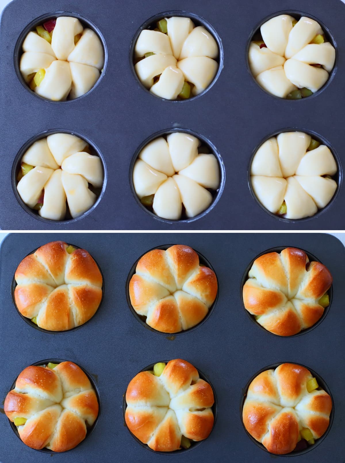 さつまいものフィリングがおいしい♪「スイートポテトクラウンブレッド