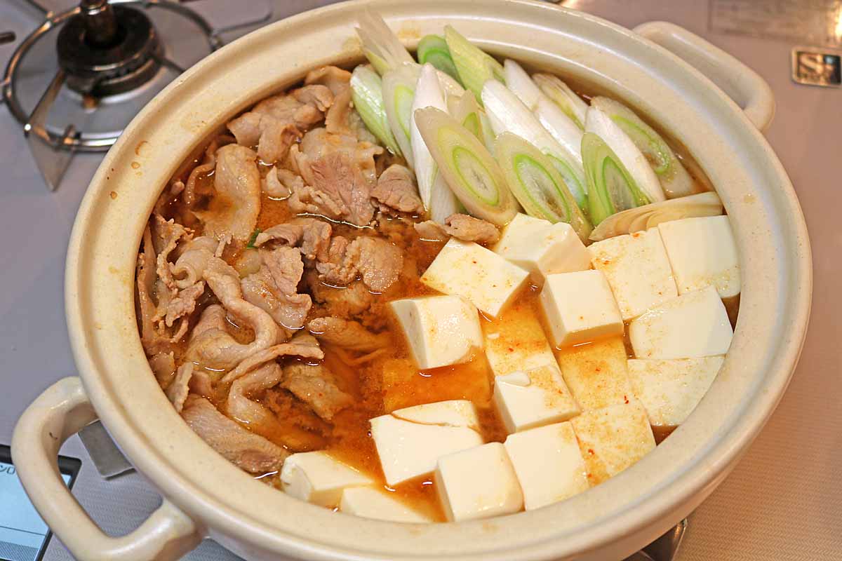 韓国肉豆腐４
