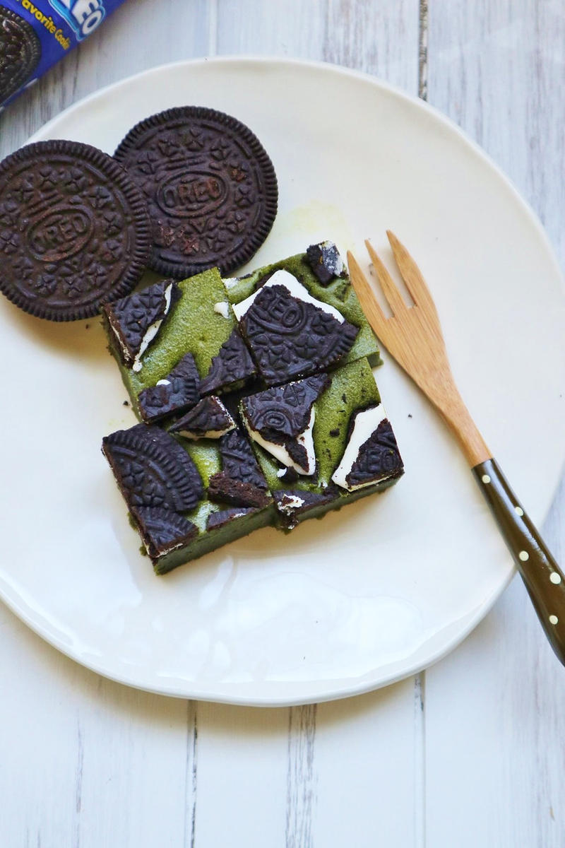 ホワイトチョコレートとの相性抜群！「抹茶ブラウニー」を作ってみよう♪