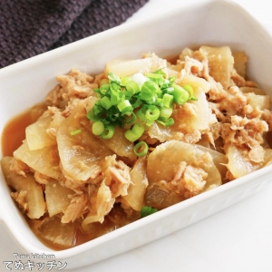 レンジだけで完成！「大根×ツナ缶」お手軽おかず