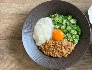 手軽に元気をチャージ！食感が楽しい栄養満点「ねばねば丼」