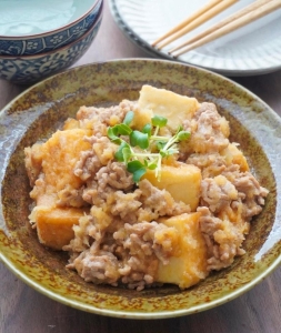 大根おろしでさっぱり♪「厚揚げのみぞれ煮」の作り方