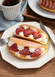 フライパンで簡単♪しっとりふわふわ「オムレットケーキ」