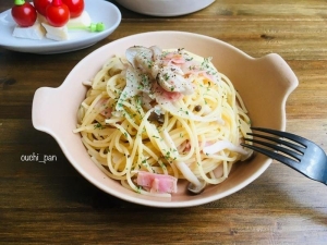 和テイストがおいしい！「きのこの白だしパスタ」おすすめレシピ