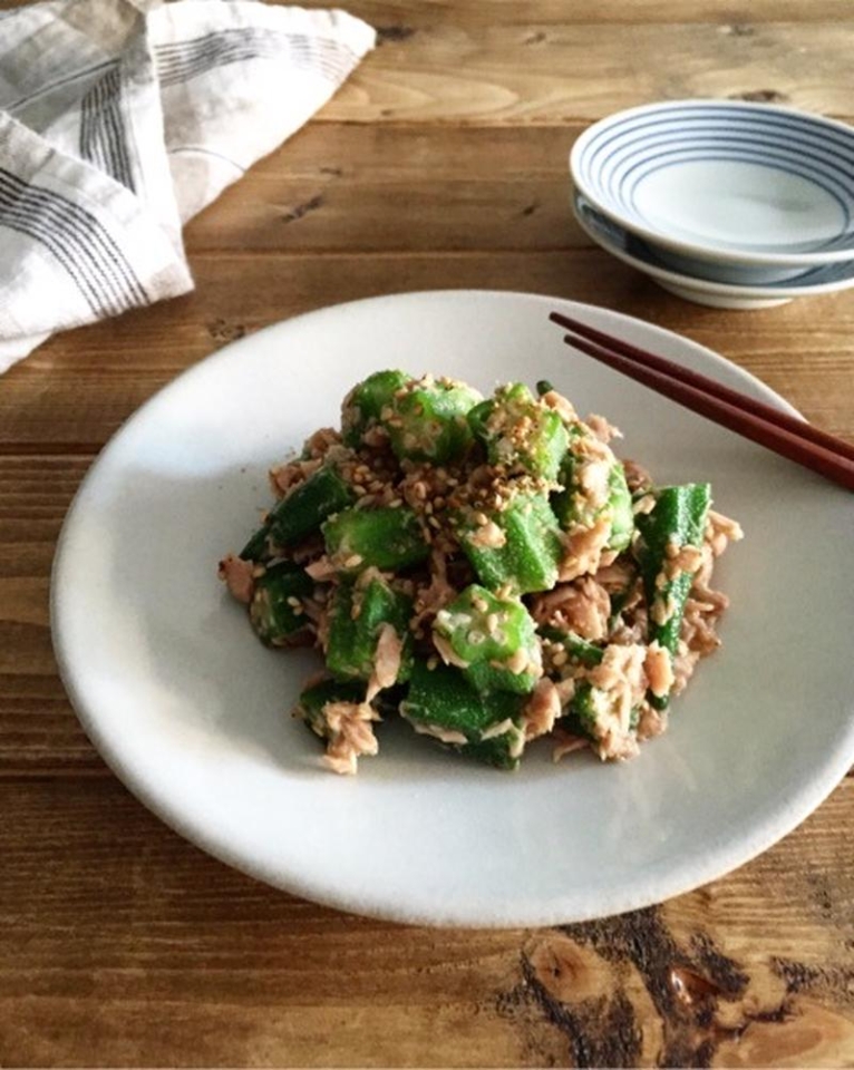 すぐできておいしい！「オクラとツナ」の簡単あと一品おかず