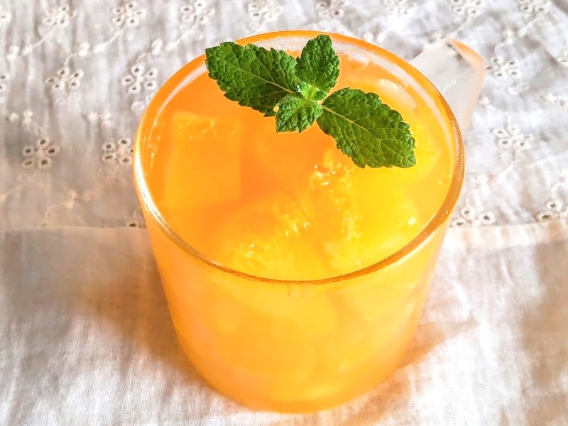 FuMiさんのオレンジのハニーレモンゼリーのレシピ