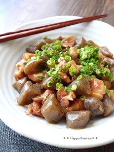 ご飯によく合う！地味においしい「こんにゃくのみそ煮」の作り方