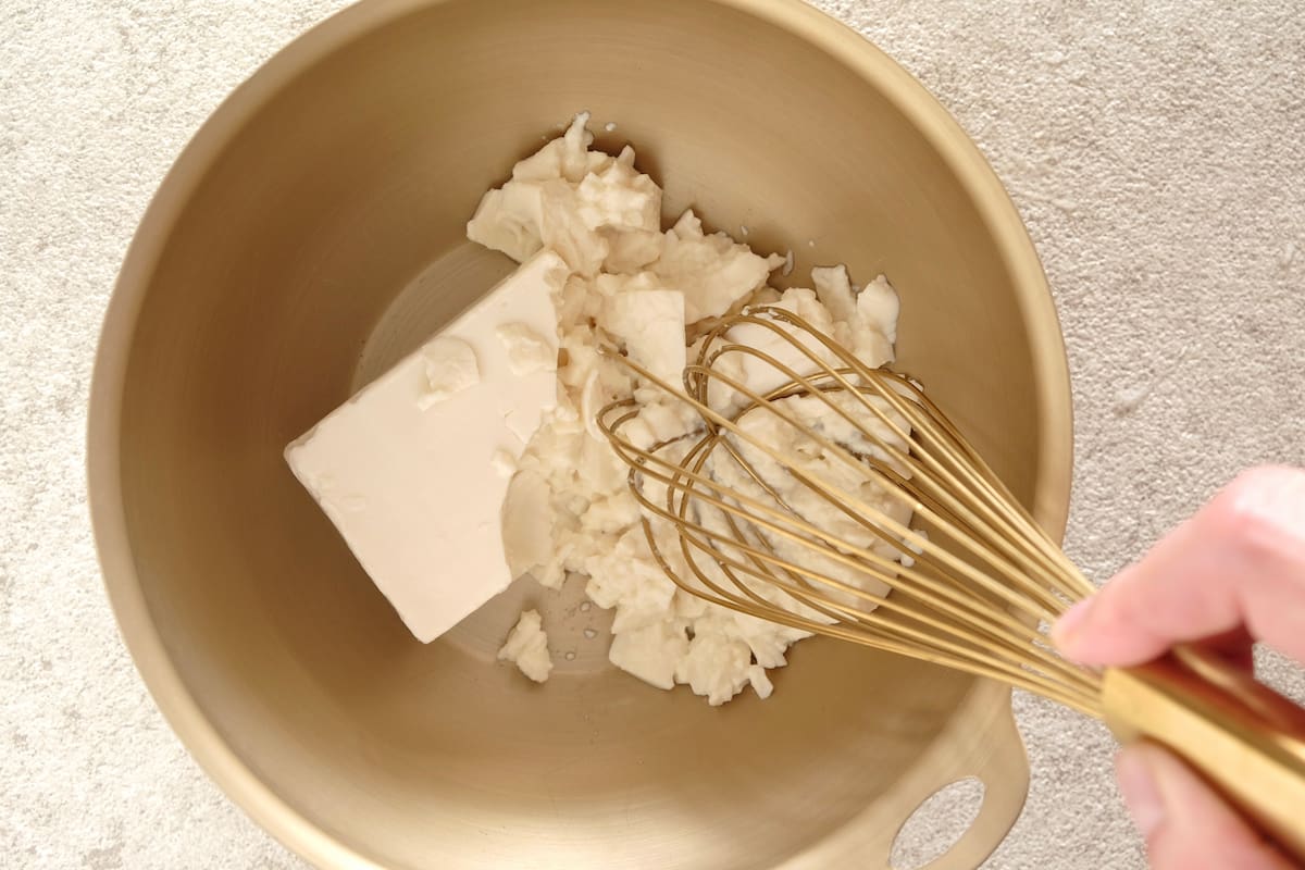 牡蠣と豆腐のふわふわチヂミ 工程3