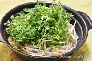 コスパよし！「豆苗」たっぷりお手軽鍋物レシピ