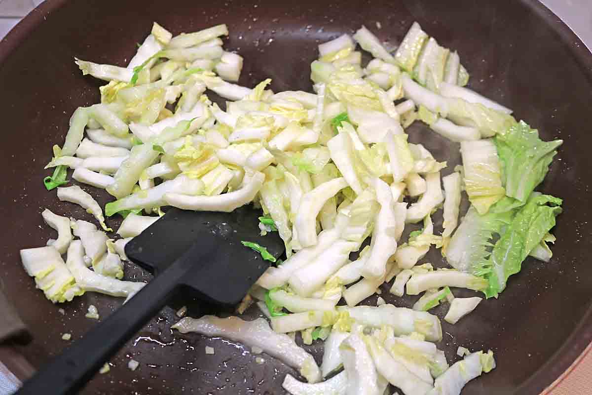 白菜とえびの旨塩煮４
