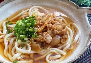 パパッと作れて大満足！食べ応えばっちりの「肉うどん」