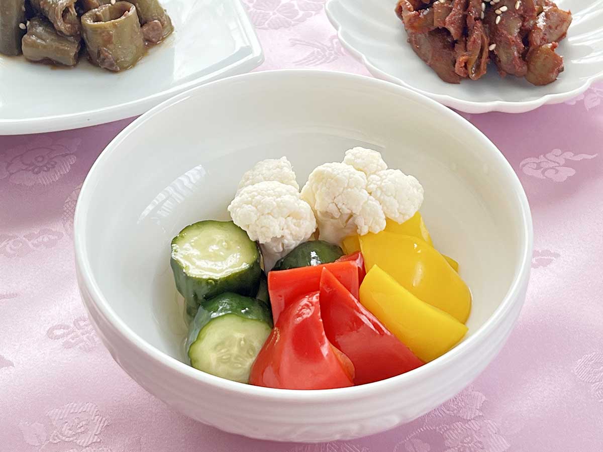 1000年の歴史がある韓国の作り置きおかず「チャンアチ」がお弁当に超便利！