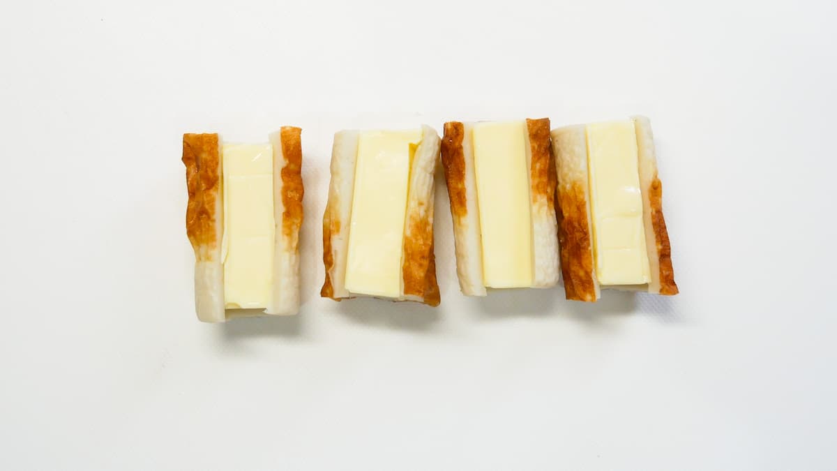 キムチチーズのちくわボート行程２-1