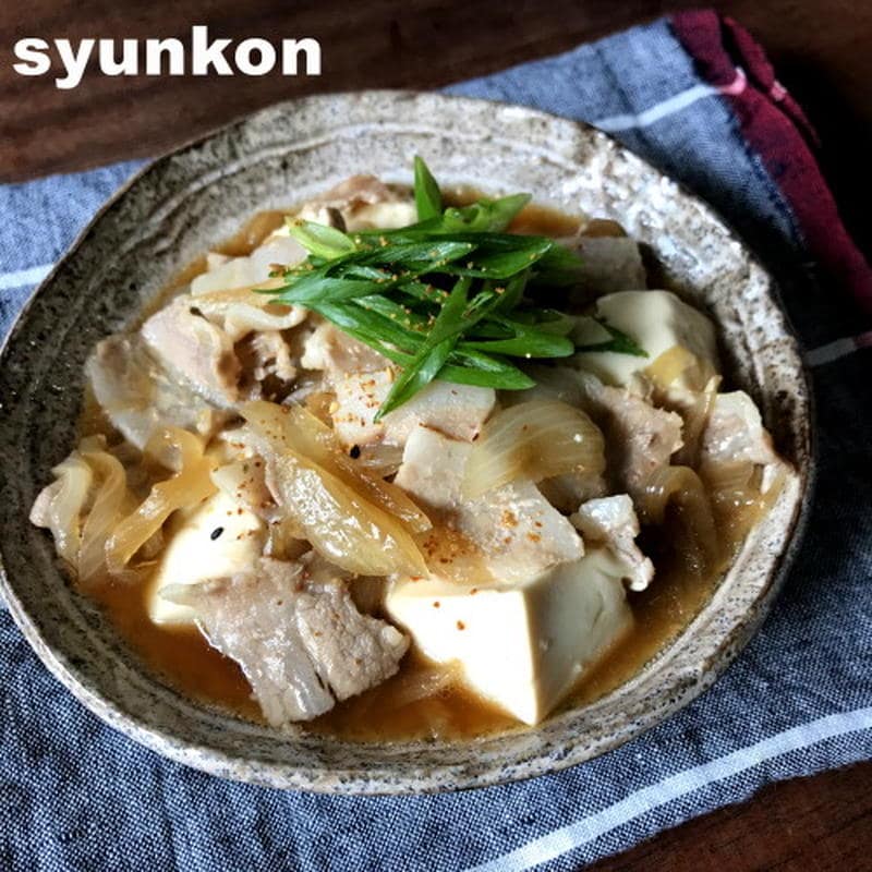 玉ねぎの甘味と旨味が最高！「新玉ねぎ×豆腐」の簡単レシピ