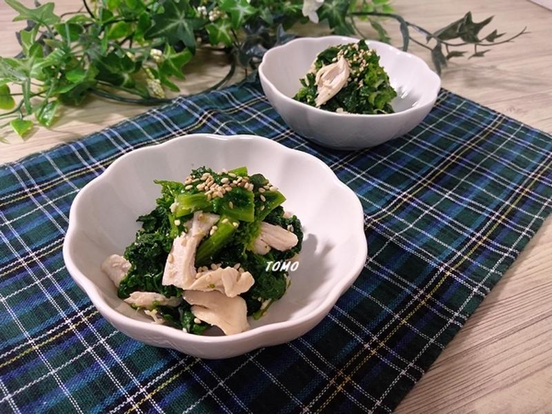 あと一品おかずやおつまみに♪「鶏ささみ×菜の花」簡単レシピ