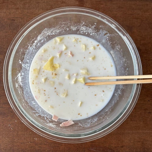 「ベーコンポテトパイ風春巻き」レシピ