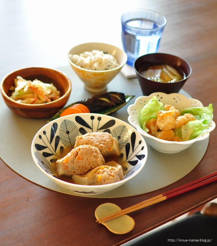かな姐さんの「高野豆腐の肉詰め煮」レシピ