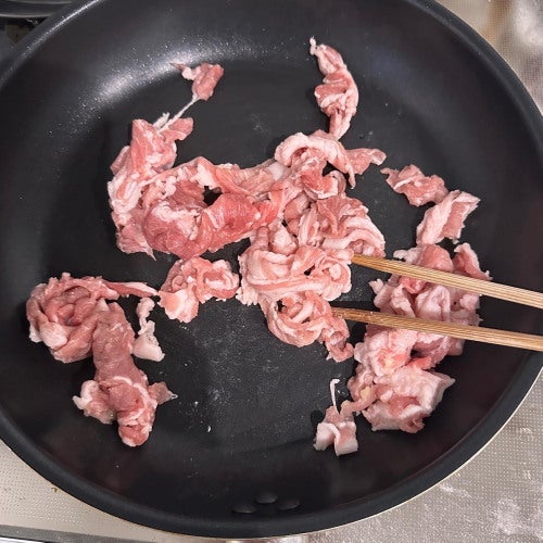 「豚こまとじゃがいものネギ塩ダレ炒め」レシピ