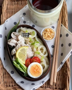 夏のランチタイムは「#冷やしうどん弁当」で涼しくなろう♪