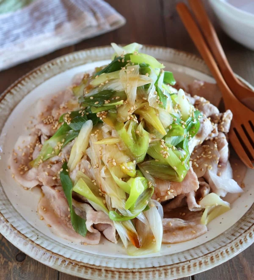 野菜をたっぷり食べられる♪一皿でも大満足な「豚しゃぶ×野菜」