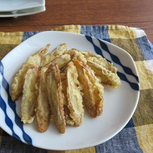 サクッとおいしい♪「ごぼうの天ぷら」お弁当やおつまみにも◎