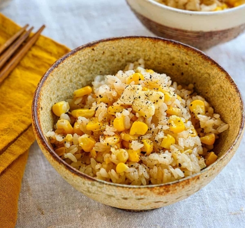 バター醤油味が食欲そそる！「とうもろこしご飯」レシピ