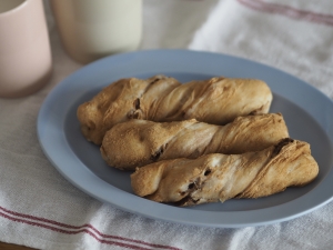 子どもの好きを詰め込んだ「きな粉ねじりパン」レシピ