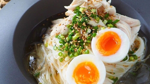ごま油香る「冷製そうめん」のアイデア