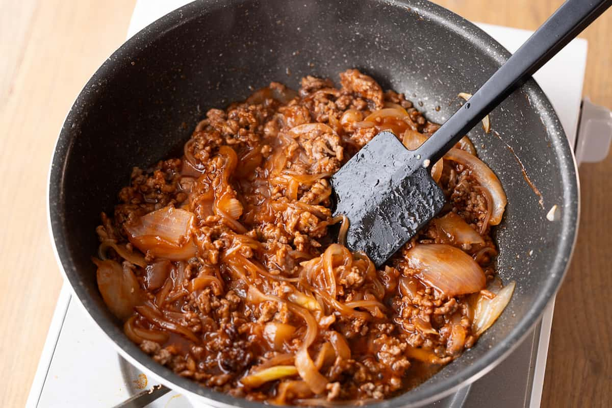 超時短ロコモコ丼_作り方