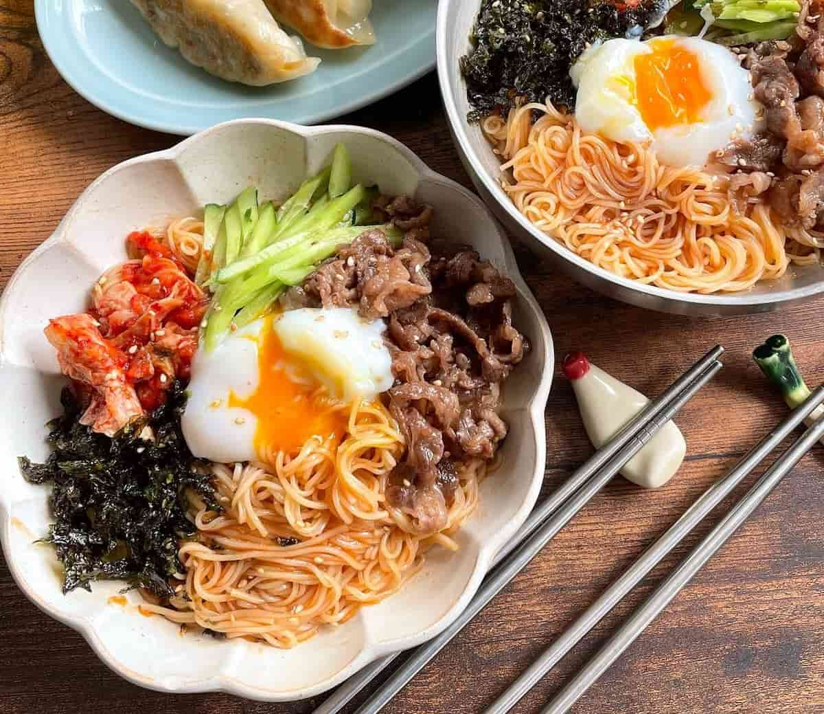 ツルッと食べられる♪食欲そそる「キムチ×そうめん」レシピ