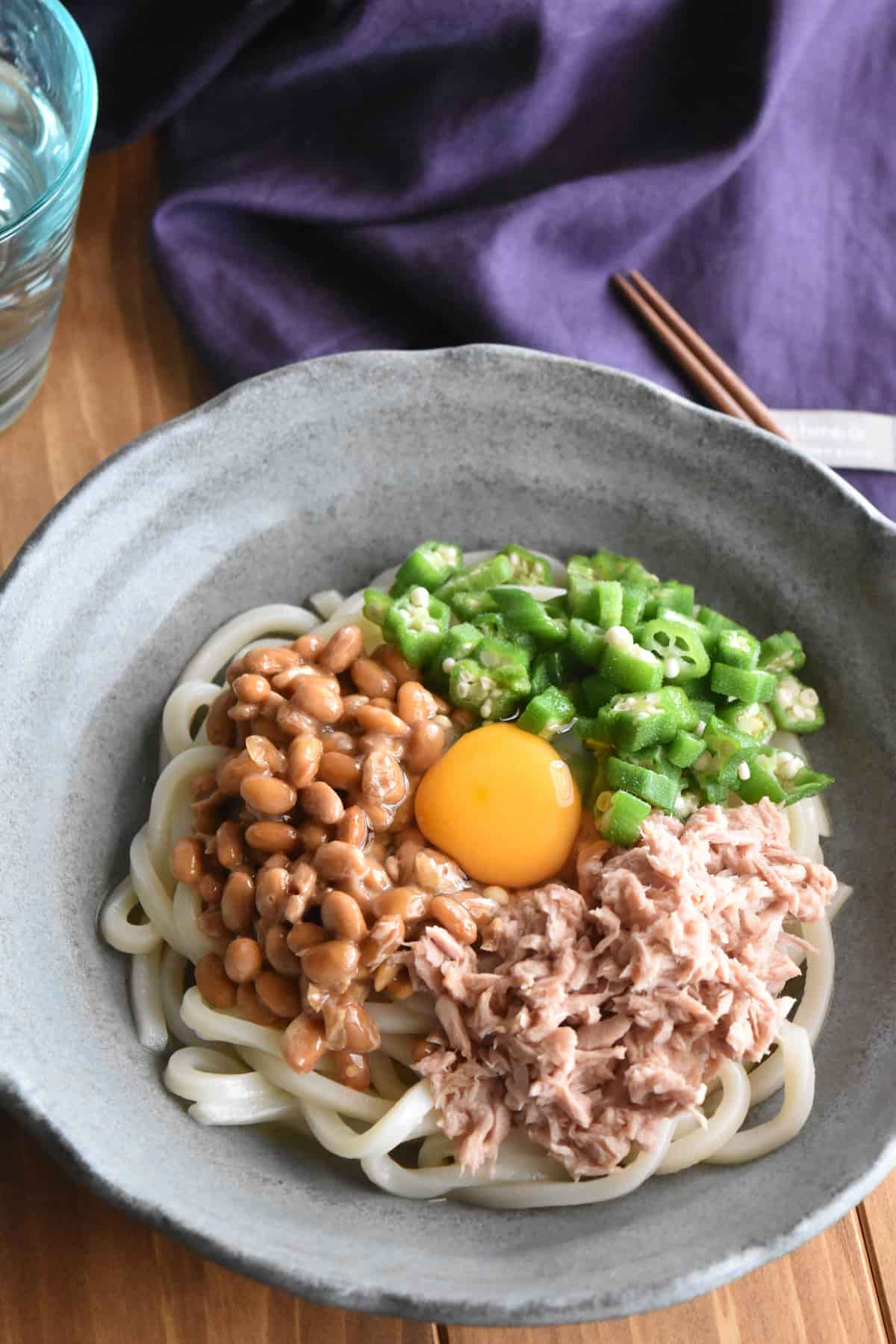 出来上がり(ダイエットうどん)