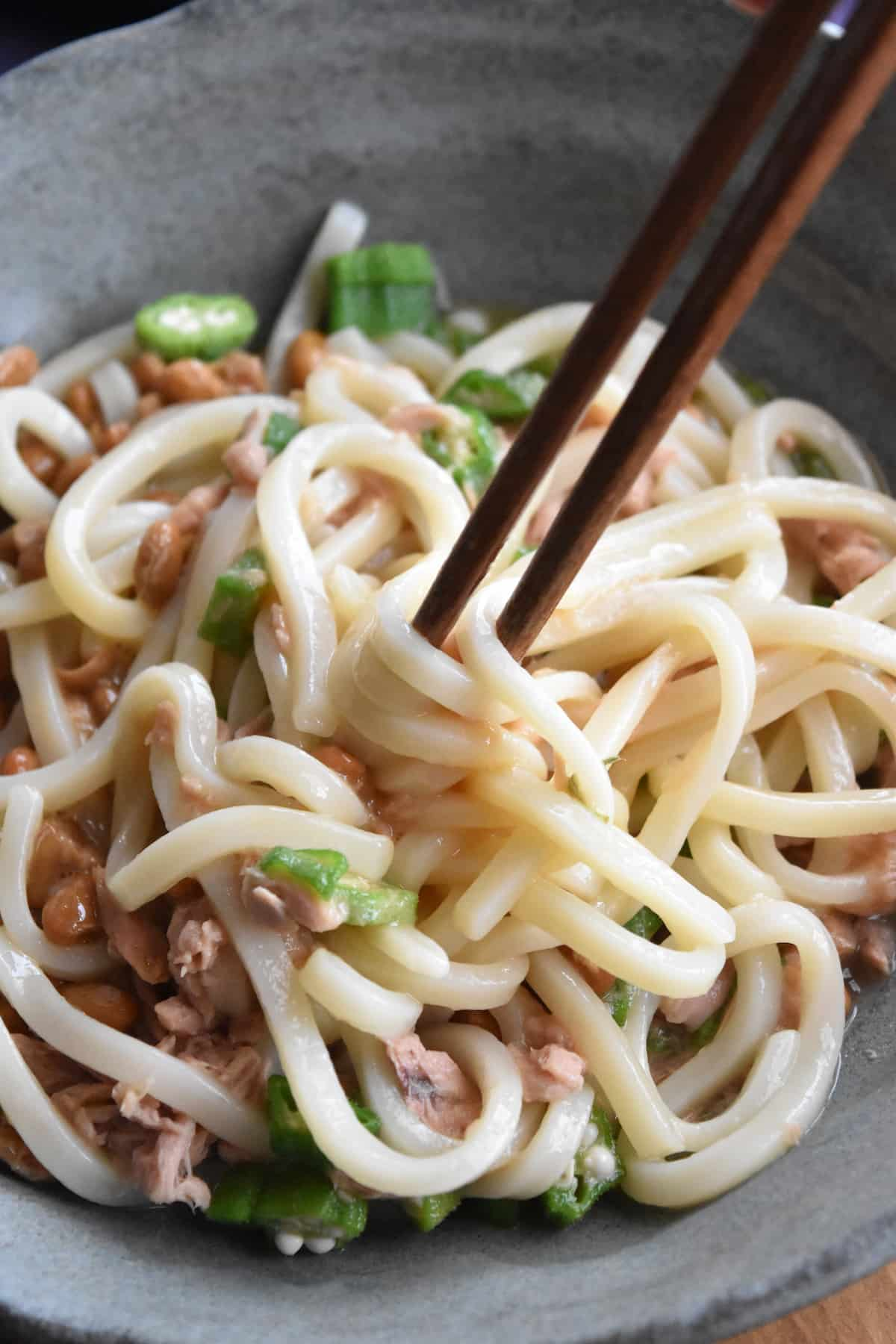 混ぜて食べる(ダイエットうどん)