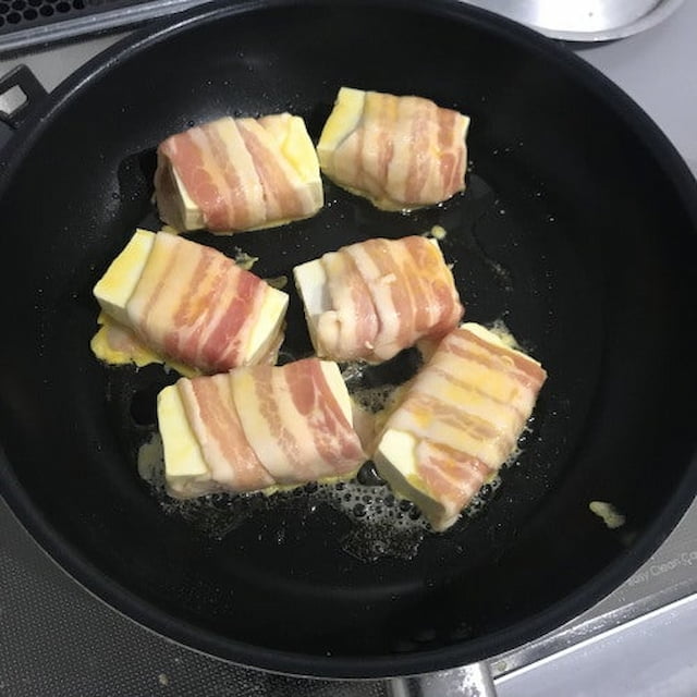 山本ゆりさんの「肉巻き豆腐」レシピ