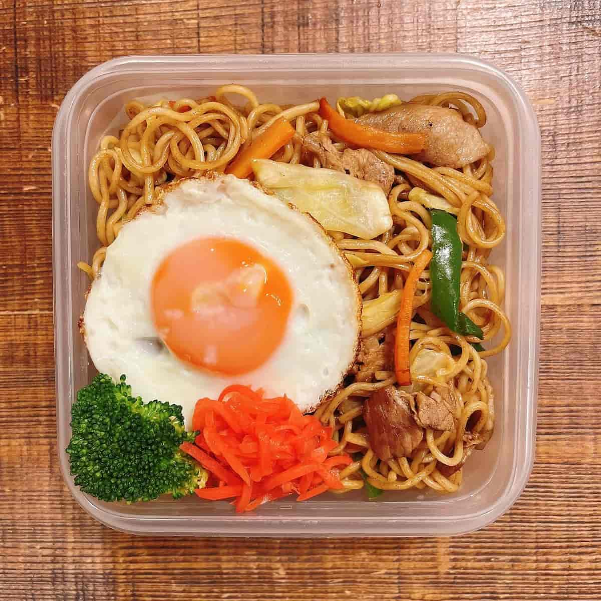 ご飯がない日にも大助かり！「麺弁当」のアイデア