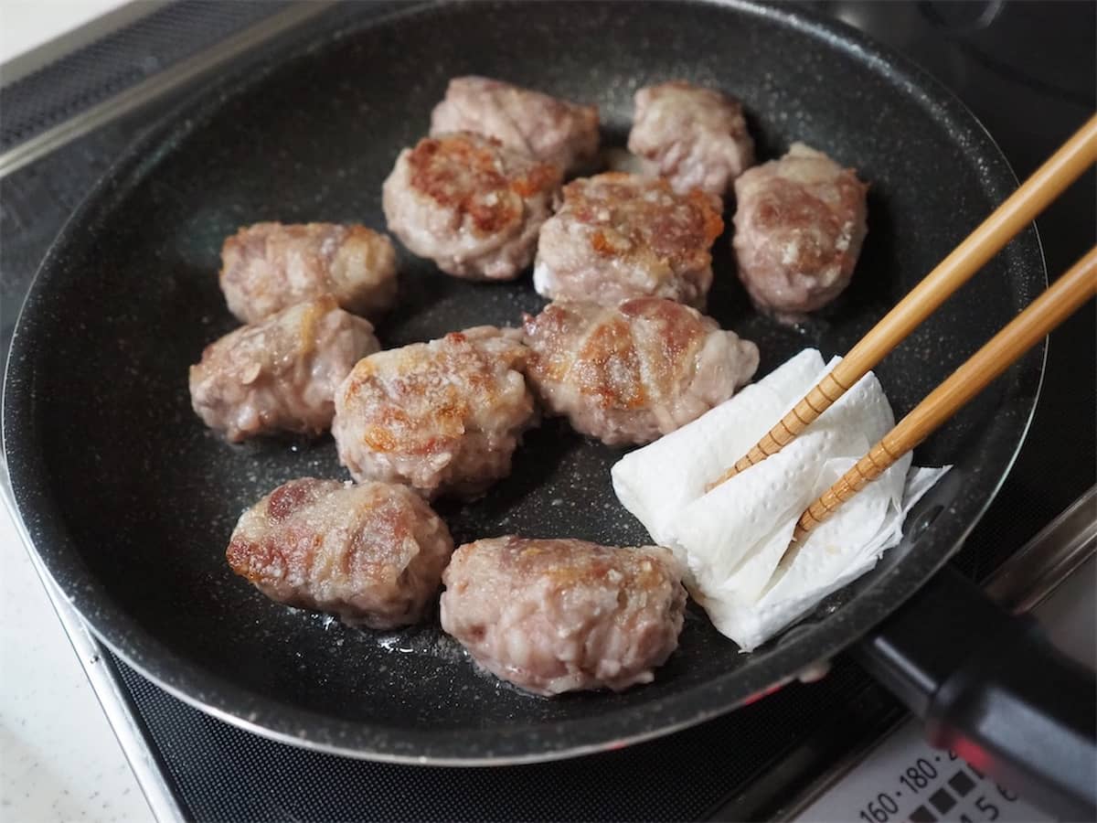 しにゃさんの豚こま肉で簡単♪「豚の角煮風」レシピ 工程6