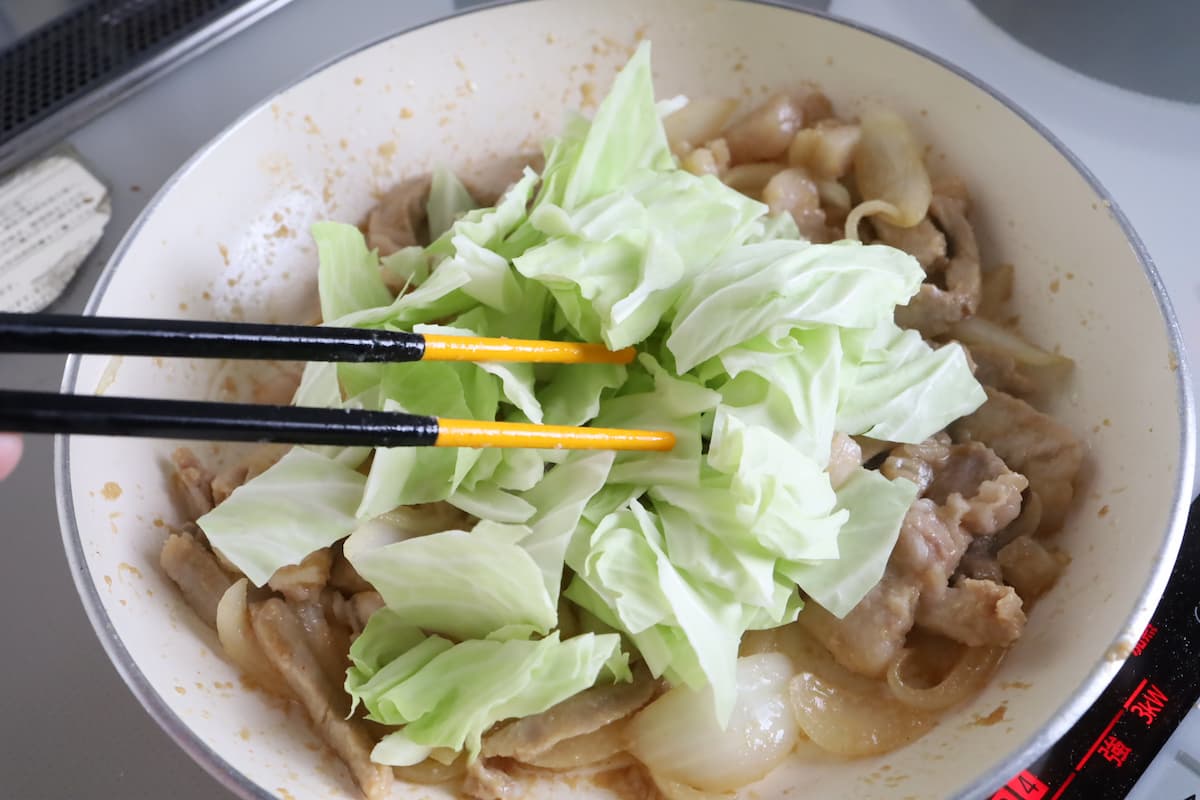 豚肉と野菜の甘みそ炒め